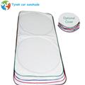 Exterior and interior front window auto curtain car shade
