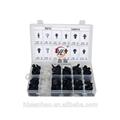 HE75 Pom Auto Clips Plastic Fasteners Assorted Pom Auto Clips Plastic Fasteners 240pcs