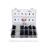 HE75 Pom Auto Clips Plastic Fasteners Assorted Pom Auto Clips Plastic Fasteners 240pcs
