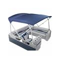 Pontoon Boat Sofa and Bimini Top