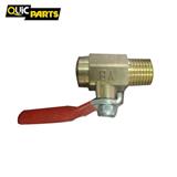 Genuine Wheel loader parts brass Ball valve Oil plug