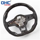 Led Carbon Fiber Smart  Steering Wheel Compatible With VW GTI OHC MOTORS
