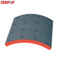 19933 front brake lining set for scania semi