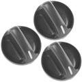 55905-0C010 Heater A/C Control Knob Black Set of 3