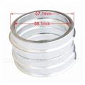 ID 56.1 OD 57.1/60.1/63.4/64.1/65.1/66.1/66.6/67.1/72.6/73.1/74.1 High Quality Aluminum Car Wheel Spacer Hub Centric Rings