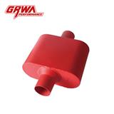 Aluminized red painted car diesel engine exhaust muffler tip