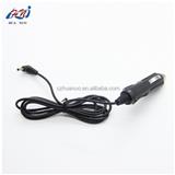 car cigarette lighter plug with right angle dc plug