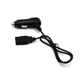 Hot selling electric car charger auto 12v male car cigarette lighter plug adapter with cable and USB connector