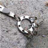 EDC Metal Keychain Tool Key Rings Mini Outdoor Removable