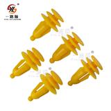 Plastic car vent buckle clip grommet screw retainer