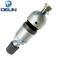 Automobile aluminum alloy tubeless tire valve schrader valve