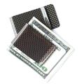 Automatic  Money leather metal bank c it card holder case with money clip custom logo