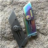 EDC GEAR stainless steel Blade Utility Multi Pocket Knife Mini Key Chain Tactical Survival Camping Outdoor Tools
