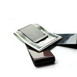 Money clip for men aluminum  Money blocking safe slim mini wallet,  Money c it card holder carbon fiber case protector