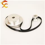 400-GT2-6mm,Timing Belt Pulley GT2 80 teeth 20 tooth Reduction 3D printer accessories belt width 6mm,Bore 8&5mm