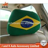 Auto headrest covers personalised slip on head seat covers for car seats