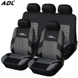 Tire Track detail design wellfit fabric with polyester material car seat cover protector