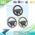2016 New promotional hot selling Four Seasons general PVC mesh car 16A109 CAR steering wheel cover
