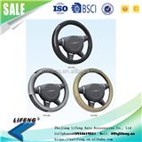 2016 New promotional hot selling Four Seasons general PVC mesh car 16A109 CAR steering wheel cover