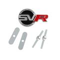3D Metal SVR Front Grille Emblem SV Badge Sticker fit for Range Rover Supercharged Decal
