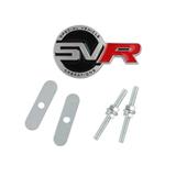 3D Metal SVR Front Grille Emblem SV Badge Sticker fit for Range Rover Supercharged Decal
