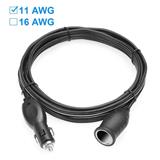 12V 24V Cigarette Lighter Extension Cord Cigarette Lighter Cable 3.7m/12.1ft Cigarette Lighter Socket