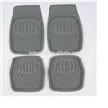All season gray color 3d rubber car floor mat 4pcs