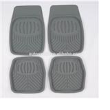 All season gray color 3d rubber car floor mat 4pcs