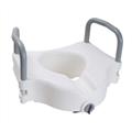 Tool-free arms Raised Toilet Seat