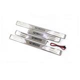 New Interior accessories OEM Type Stainless Steel ABS Plastic  LED Door Sill Scuff Plate For Fielder