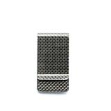 Free shipping Carbon Fiber C it Card Holder  Money Blocking Anti Scan Metal Wallet Money Cash Clip