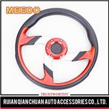 Racing steering wheels in universal car bracket for ATV UTV Kart KTM Bumper Scooter LEV Golf Police patrol car Clean car XB-A