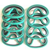 Green Rubber Coated Synchronous Belts(Hardness=45 Section T10)