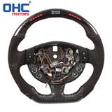 Led Carbon Fiber Smart  Steering Wheel Compatible With Maserati OHC MOTORS