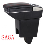Proton Saga Blm Adjustable Arm Rest Saga Blm OEM Armrest Saga Blm Consoles Box Saga Blm Storage Compartment Saga Blm OEM Fitment