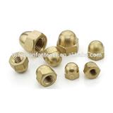 Quality Assurance Customized GB923 M4 M5 Brass Hex Cap Nut