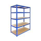 5 Tier industrial boltless storage rack