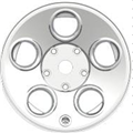 silver 17 inch custom wheel rim jwl rims wheels for cars