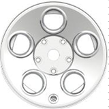 silver 17 inch custom wheel rim jwl rims wheels for cars