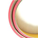 Red Rubber Coating Yellow Nylon Flat Belts