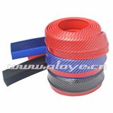 Carbon Fiber Look Racing Car Front Bumper Lip Skirt 2.5m Per Piece