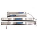 New Interior accessories OEM Type Stainless Steel ABS Plastic  LED Door Sill Scuff Plate For Corolla 2003