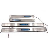 New Interior accessories OEM Type Stainless Steel ABS Plastic  LED Door Sill Scuff Plate For Corolla 2003