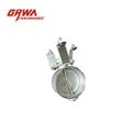 High pressure quick one way muffler exhaust bypass valve cutout