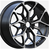Hot black chrome concave auto alloy wheels