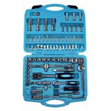 94PCS 1/2"1/4" Dr. Socket Set Car Repair Tools DIN standards machine tools/bicycle repairing