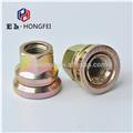 wheel lug nut with washer for truck wheel nut surface treatment is zinc
