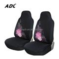 New arrival elegant Embroidery Car Seat Cover with flower printing Universal seat Covers