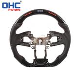 Led Smart And Black Piano Steering Wheel Compatible With Honda 10th Civic OHC MOTORS