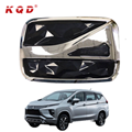 Auto exterior accessories black chromeas tank fuel lid cover for car Mitsubishi
